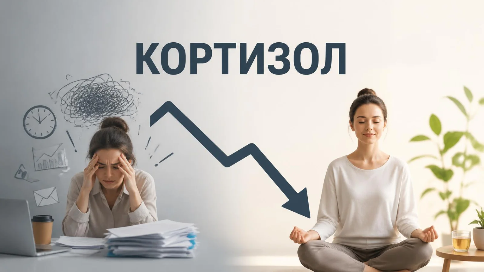 Зниження кортизолу, покращення сну, спокій, здоровий сон